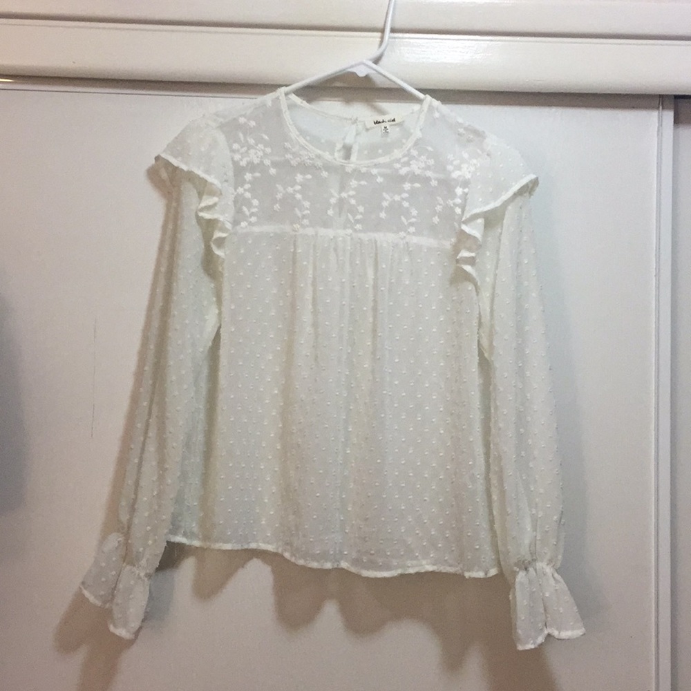 Off white blouse